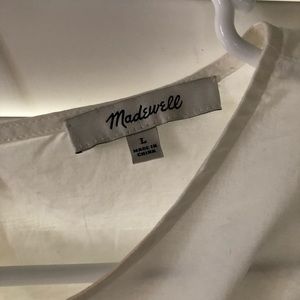 Madewell never worn tiered long sleeve blouse